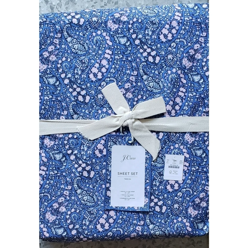 35. J.Crew Limited-edition twin XL sheet set in Liberty® Bourton Bloom fabric